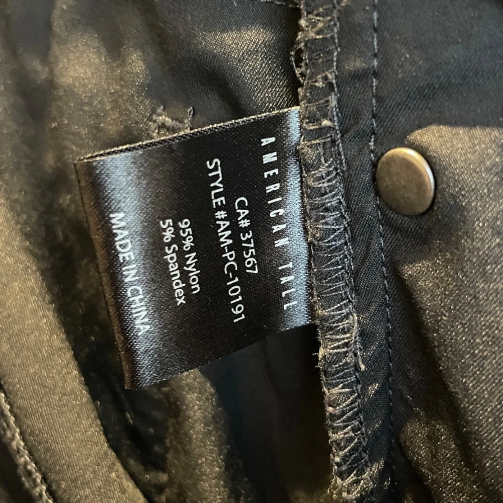 American Tall Tapered Fit Traveler Pants Size 32 x 40 Black - Picture 4 of 5